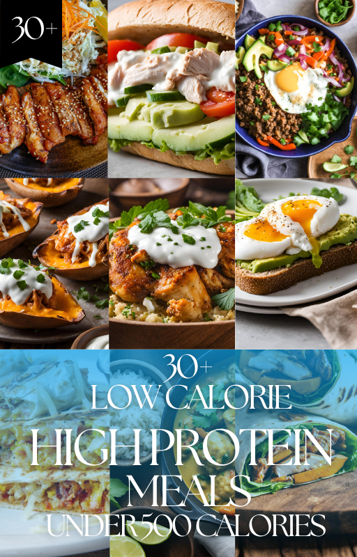 30+ LOW CALORIE HIGH PROTEIN MEALS